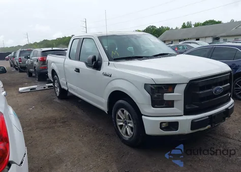 2015 Ford F150 Super Cab из США, поврежденный, VIN 1FTEX1C82FFC87713